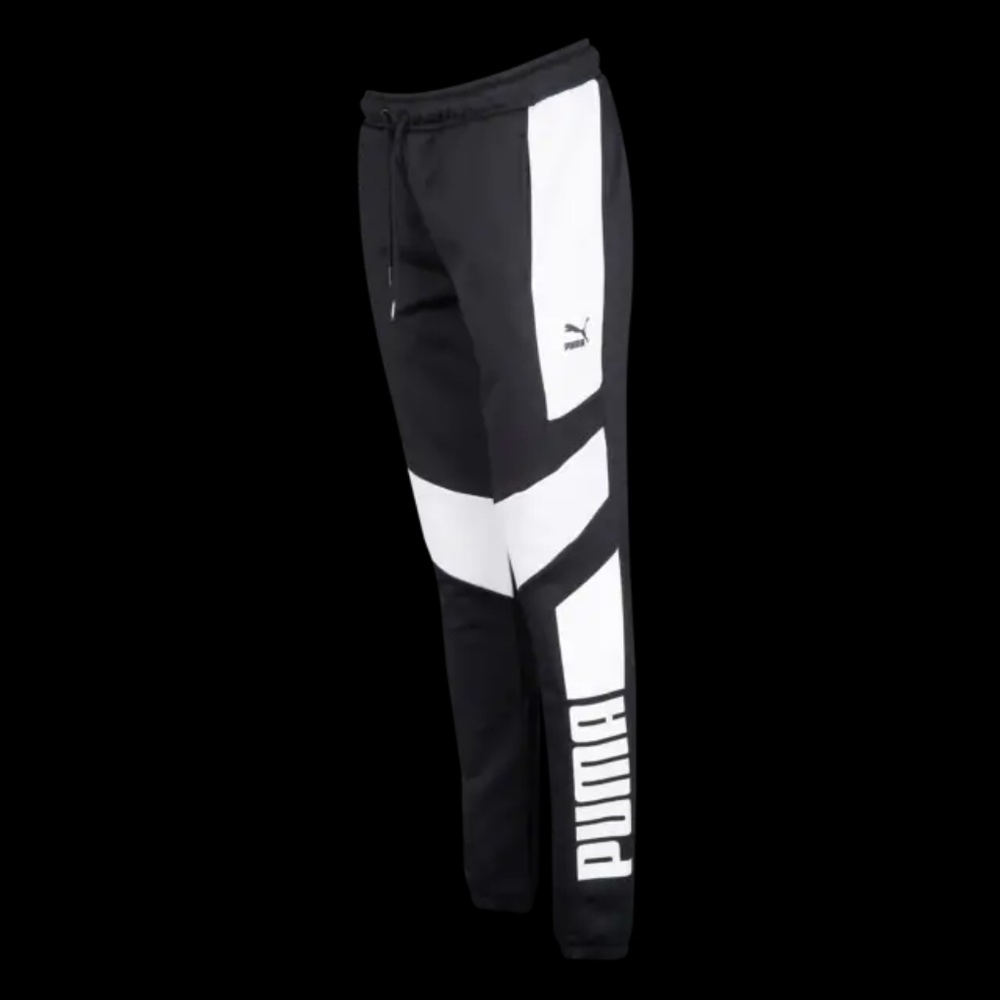 💛 Puma Black And White Legging Joggers